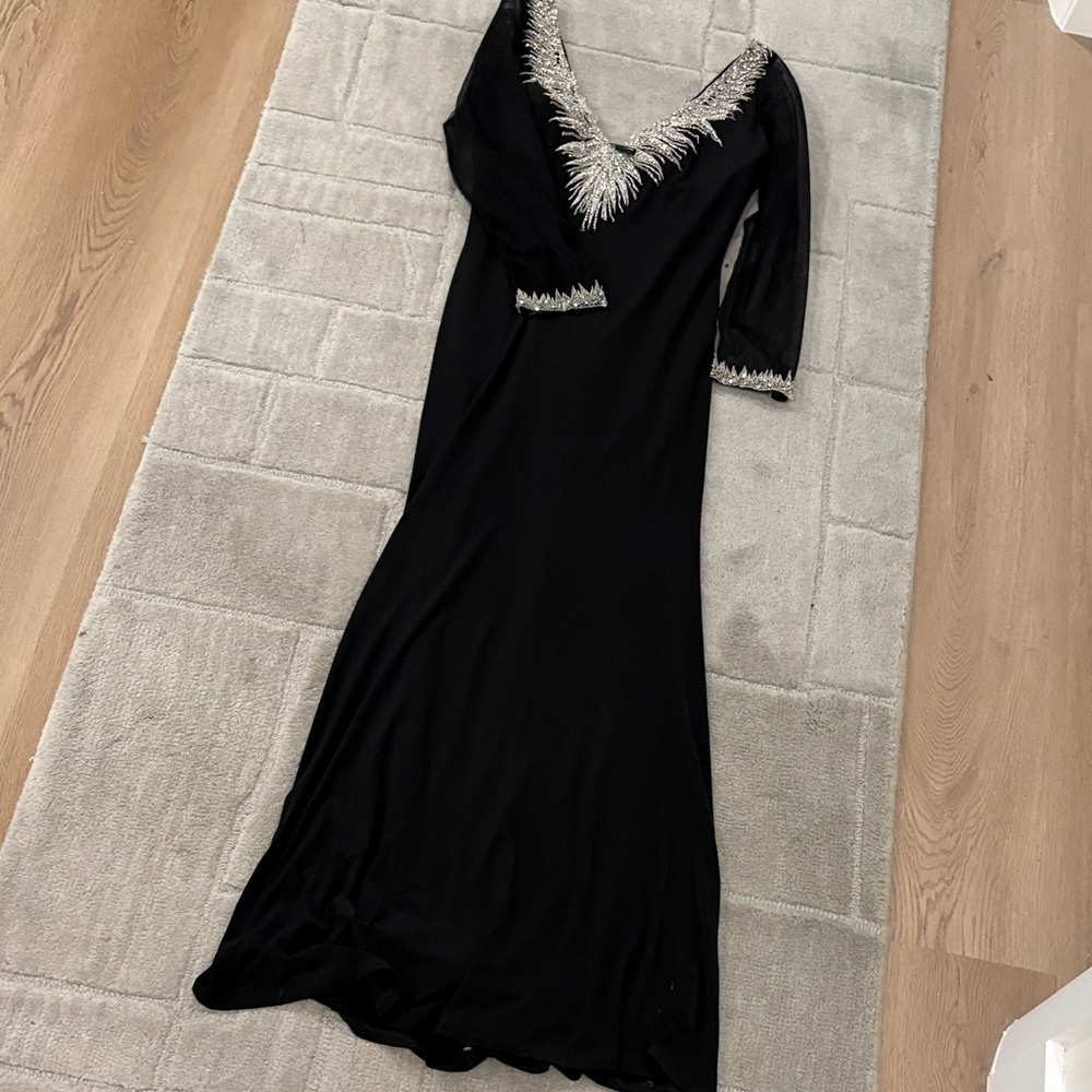 FERIANI COUTURE BLACK FORMAL DRESS